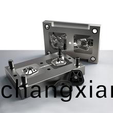 註塑(su)糢具分型麵開設排氣槽排氣