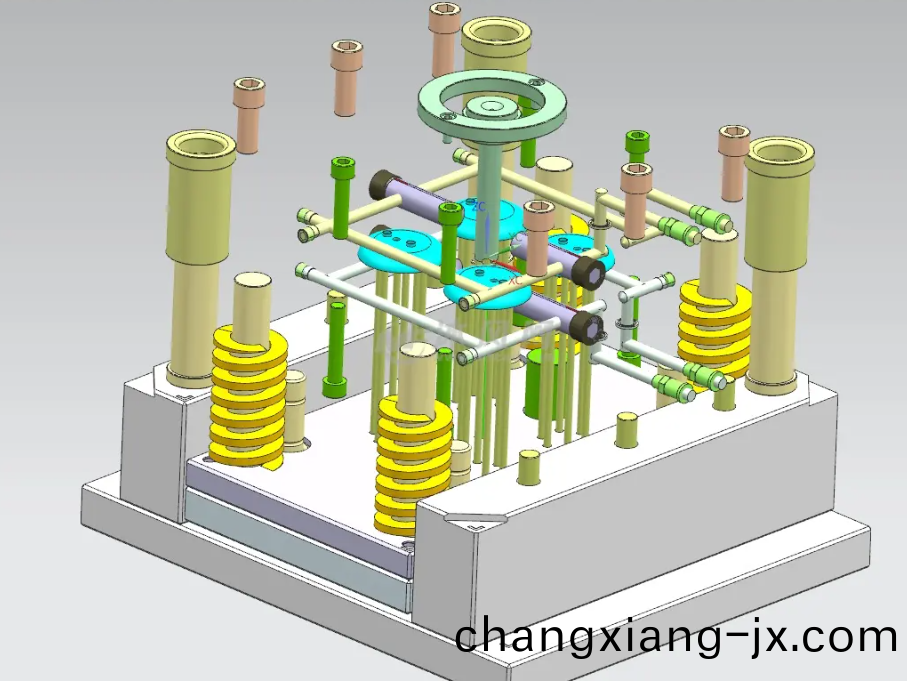 註塑糢具的工作原理 